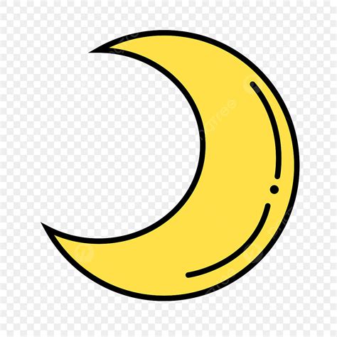 Illustrator Moon Clipart, Księżyc, Obrazek, Clipartów Księżyca PNG i wektor do pobrania za darmo