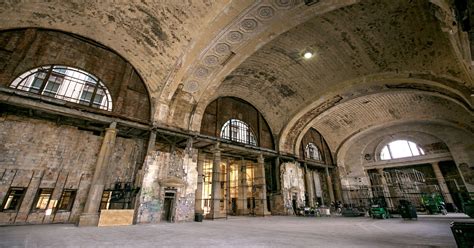 How to get inside the Detroit train station this weekend