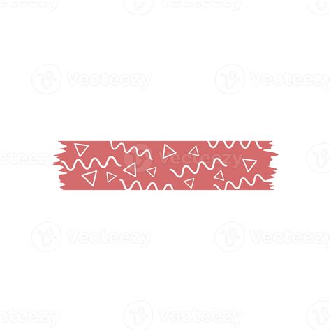 Adhesive or masking tape isolated on transparent background. 18837492 PNG