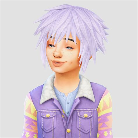 milkyki: RIKU KH3 HAIR by raccoonium riku kh3... - Emily CC Finds