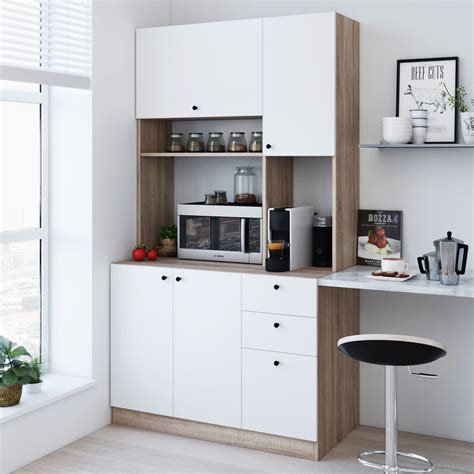 Living Skog 71 in. Pantry Kitchen Storage Cabinet Large Height 71 in ...