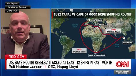 Hapag-Lloyd CEO discusses Red Sea attack | CNN