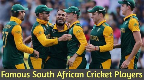 Top 10 South Africa Cricketers of All Time (South African Cricket Players) - YouTube