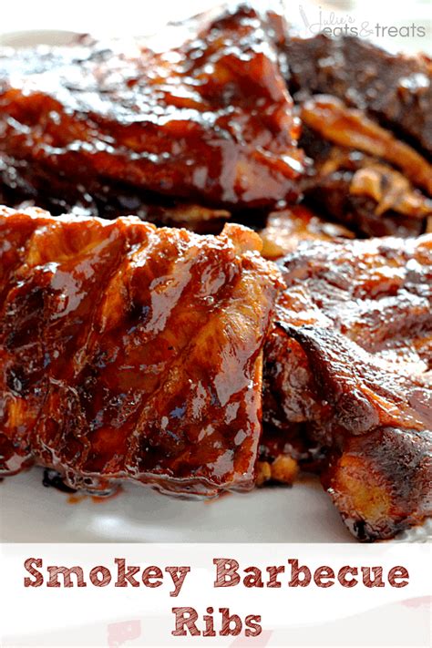 Smokey Barbecue Ribs - Julie's Eats & Treats