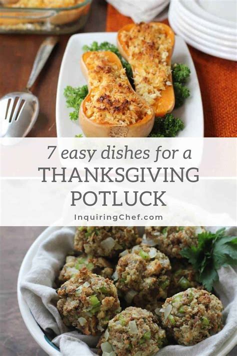 Easy Dishes for Thanksgiving