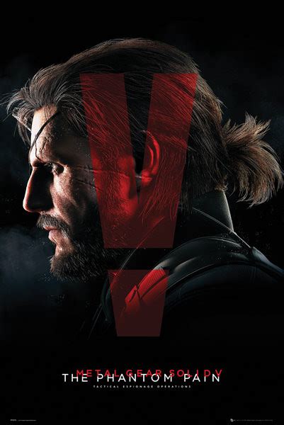 Metal Gear Solid V: The Phantom Pain - Cover Poster | Sold at UKposters