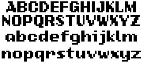 Add Standard Bitmap font by Add - FontRiver