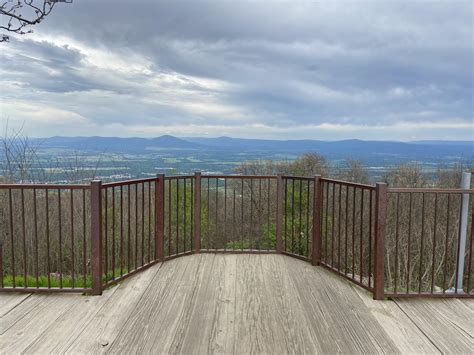 yesterday’s view from the world’s highest hill • cavanal hill, poteau, ok : r/oklahoma