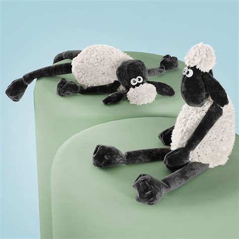 Shaun The Sheep Soft Plush Toy 01 2 poses 3D model | CGTrader