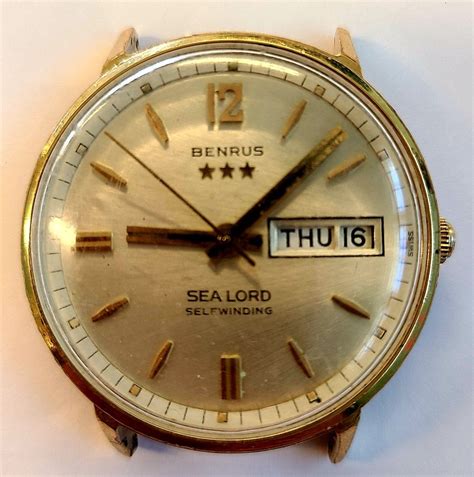 Benrus Sea Lord Watch Repair | Benrus watch, Repair, Old watches