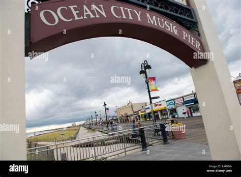 Ocean City Music Pier, New Jersey USA Stock Photo - Alamy