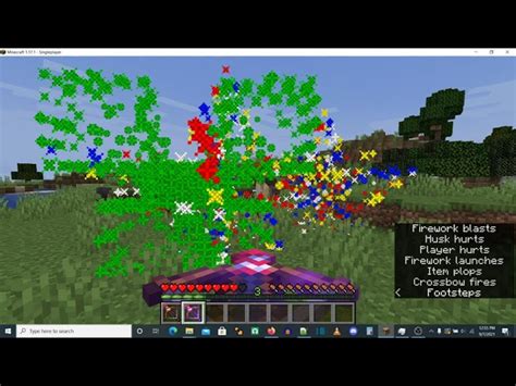 Christmas Present Automatic Firework Crossbow Minecraft Data Pack