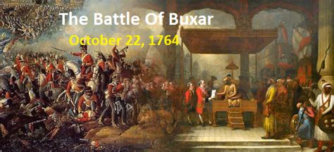 The Battle Of Buxar (October 22, 1764) Of Modern Indian History ...