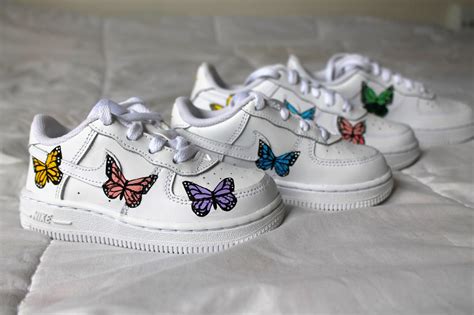 Custom Nike Air Force One's Kid / Toddler White Air - Etsy