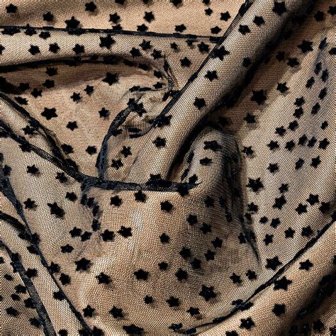 Luxury Lace Haute Couture Fabric Velvet Mesh Fabric Wedding | Etsy