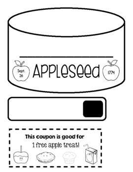 Johnny Appleseed Pot Hat with Bonus Coupon by Coco S | TpT