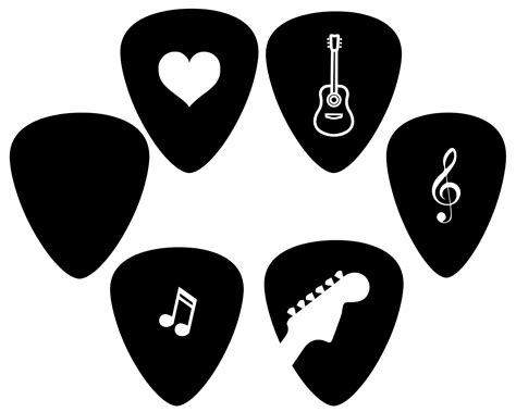 Guitar Files Prepared For SVG Clip Digital File Available For Instant Download (eps, Svg, Pdf ...