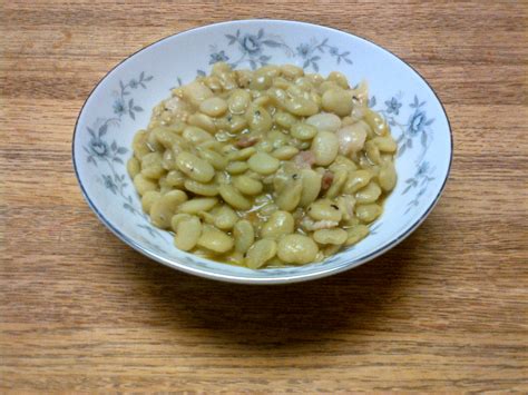 southern lima bean recipe