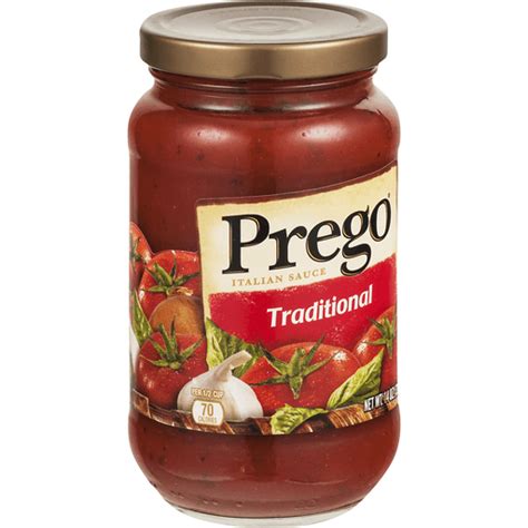 Prego® Traditional Italian Sauce, 14 oz. | Tomato & Basil | D'Agostino