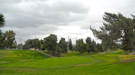 Amazing view of the 14th hole of the Jurupa Hills Country Club Golf Course from the lovely ...