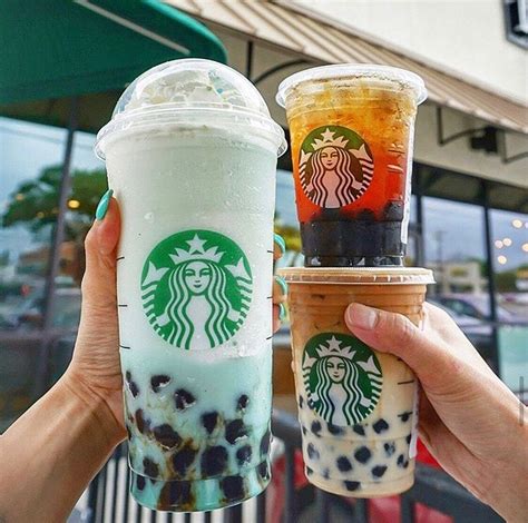 STARBUCKS BOBA‼️ 😍 | Boba tea, Starbucks drinks, Starbucks drinks diy