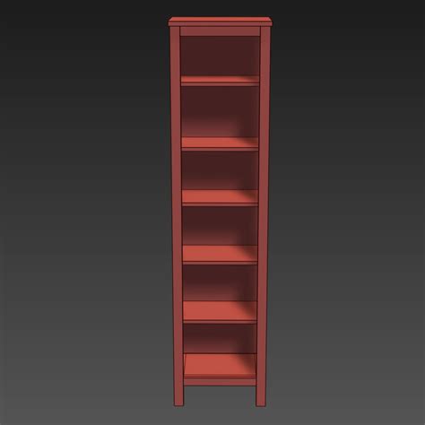 3D Ikea Hemnes Bookcase Model - TurboSquid 1597315