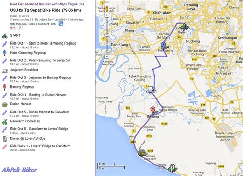 AhPek Biker - Old Dog Rides Again: Selangor : Tanjong Sepat Treks Day 1