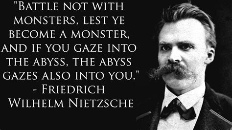 🌈 The abyss also gazes into you. 深淵をのぞく時、深淵もまたこちらをのぞいているのだって英語でなんて言うの ...