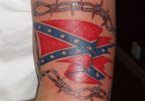 125+ Rebel Flag Tattoo with Amazing Design Ideas - Wild Tattoo Art