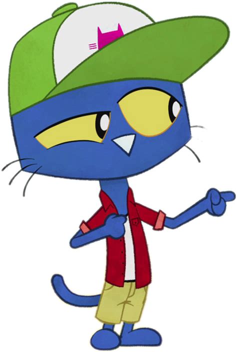 Pete The Cat Wearing Cap - Cartoon Clipart - Full Size Clipart ...