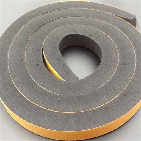 Neoprene Rubber Strip Self-Adhesive 25mm Thick