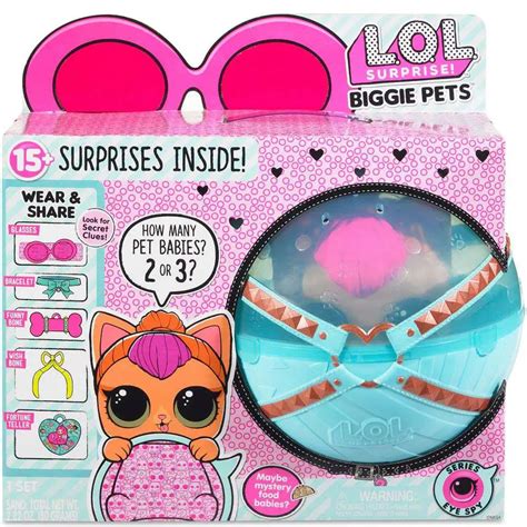 LOL Surprise Series 4 Eye Spy Pets Neon Kitty Exclusive Biggie Pets MGA ...