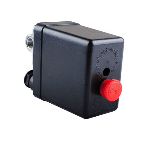 Buy Central Pneumatic Air Compressor Pressure Switch Control Valve Replacement Parts 90-120 PSI ...