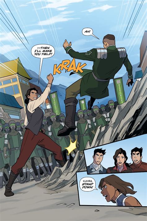 Read online Nickelodeon The Legend of Korra: Ruins of the Empire comic ...