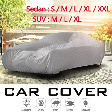 Waterproof Car Cover Protection Cover Breathable Outdoor Indoor for All Season All Weather ...