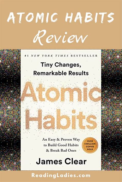 Atomic Habits [Book Review] #NonFiction #SelfHelp - Reading Ladies