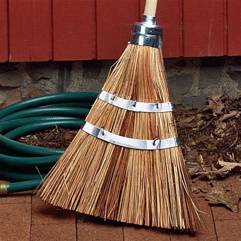 Heavy-Duty Outdoor Garden & Garage Brooms