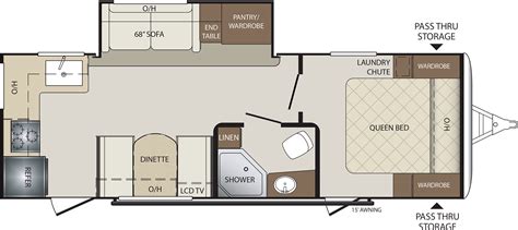 Lite Travel Trailer Floor Plans - floorplans.click