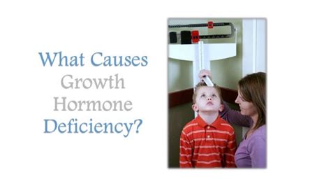 What causes growth hormone deficiency?