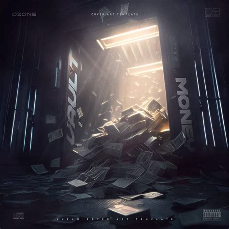 Money Vault Cover Art - Photoshop PSD