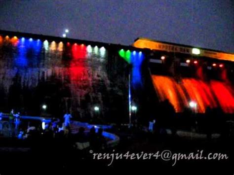 Malampuzha Dam Palakkad | Decorated view in Night | Fountains & Gardens | Kerala Tourist ...