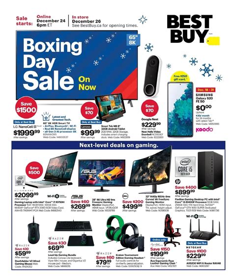 Best Buy Flyer - Boxing Day Sales 2021