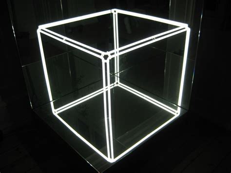 Neon Cube by Jeppe Hein in Home Decor Lighting