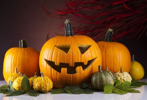 Scary Jack, Halloween Pumpkin Stock Photo - Image of cute, dark: 65010158