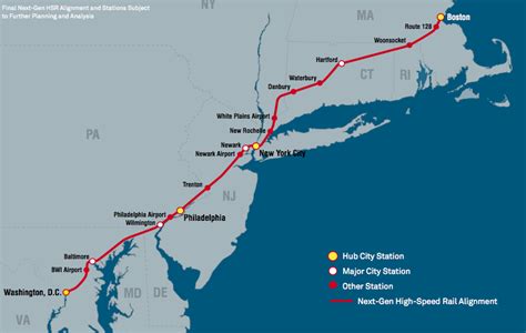 Amtrak Unveils Ambitious Northeast Corridor Plan, But It Would Take 30 Years to be Realized ...