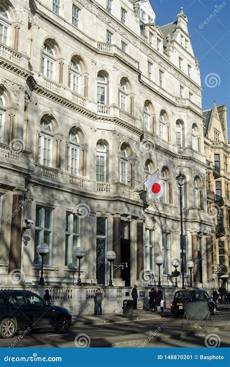 Japanese Embassy, London editorial photo. Image of vertical - 148870201