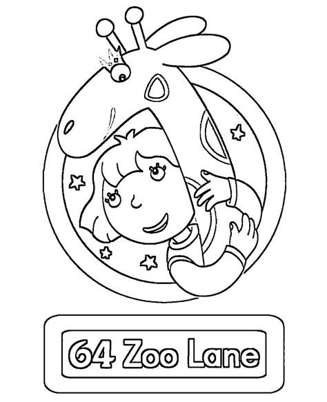 Free 64 Zoo Lane coloring page - Download, Print or Color Online for Free