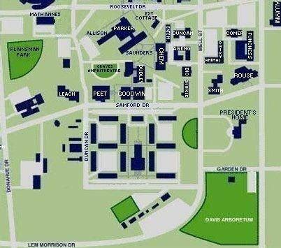 33 Auburn University Campus Map - Maps Database Source