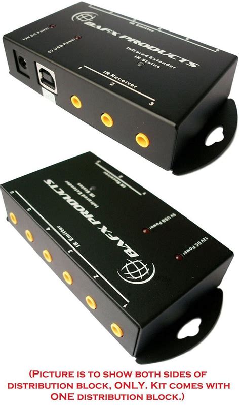 BAFX Products® IR Repeater / Remote Control Extender Kit for 1-8 devices