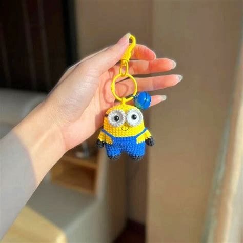 PATTERN: Minions Crochet Pattern Small Size Minions Amigurumi Keychain ...